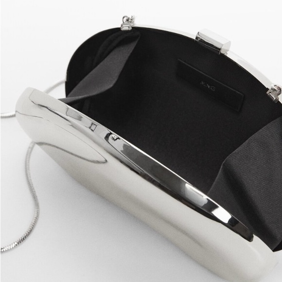 MNG Metallic clutch bag - Picture 3 of 4